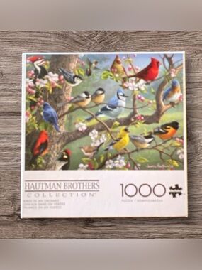 Hautman Brothers Collection Birds In An Orchard Puzzle 1000
